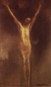 Eugene Carriere Crucifixion oil painting artist